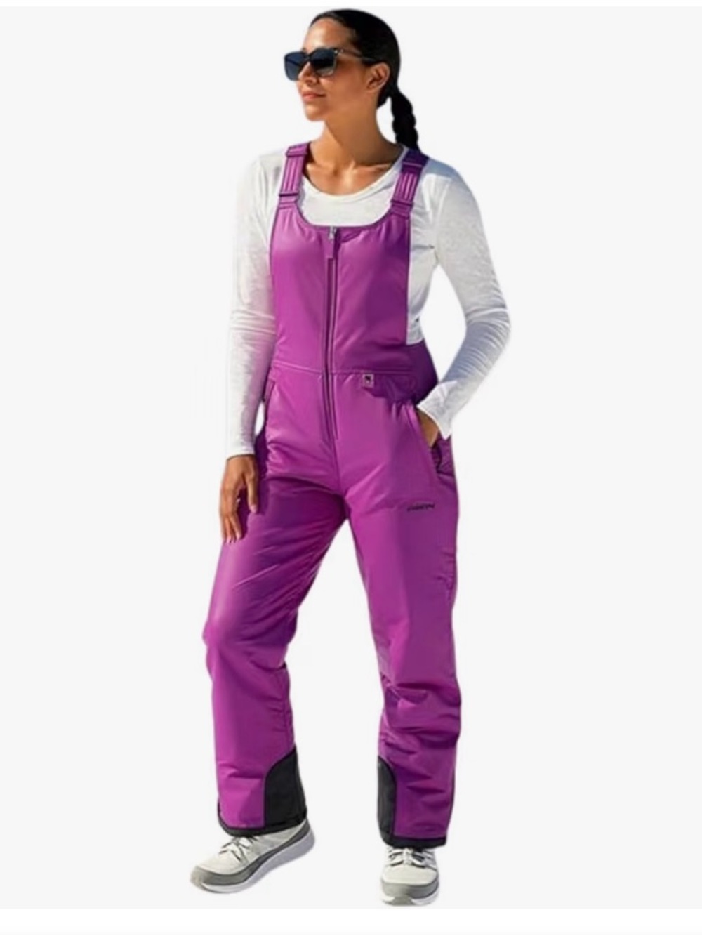 Arctix Women’s Purple Insulated Bib Snow Pants
